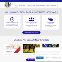 Blau-Gelb Hosena