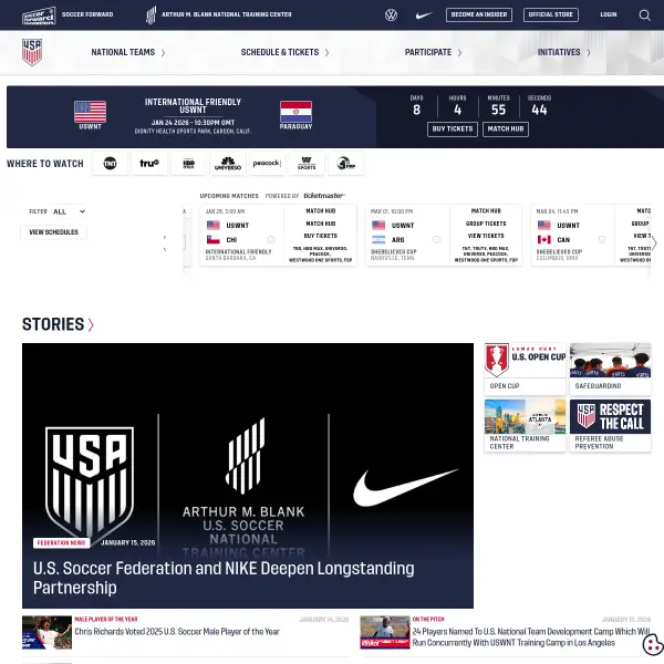 United States Soccer Federation (USSF)