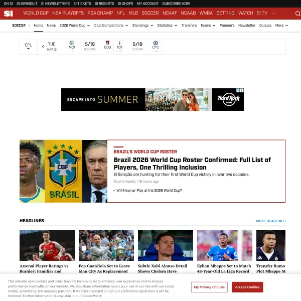 Soccer News, Scores and Analysis - Sports Illustrated