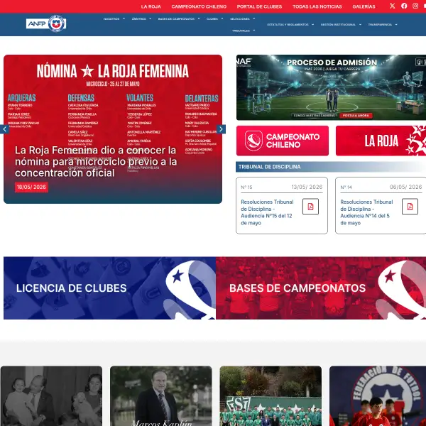 Asociación Nacional de Fútbol Profesional (ANFP)