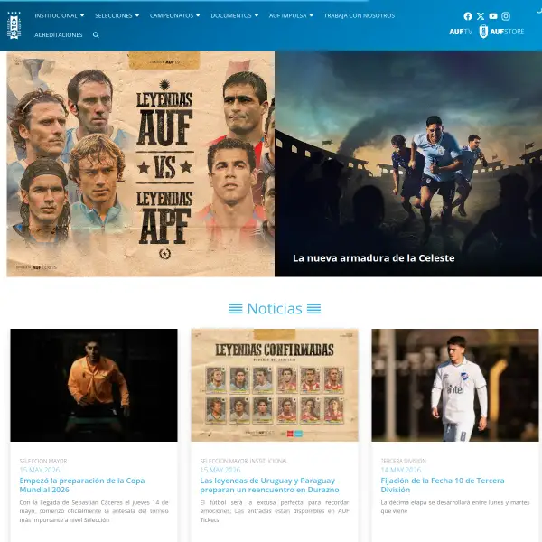 Asociación Uruguaya de Fútbol (AUF)