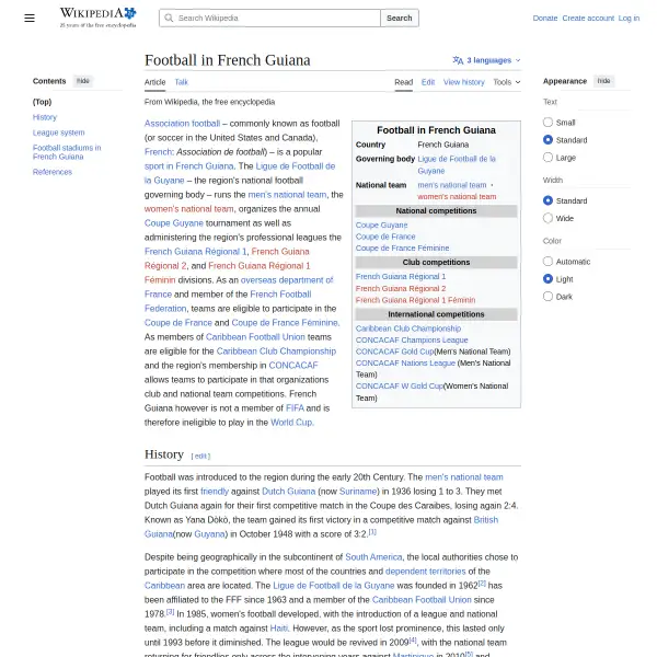 French Guiana Wikipedia