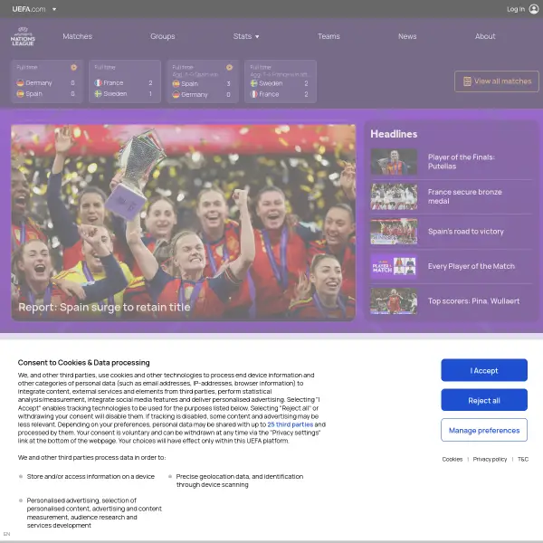 UEFA Women's Football