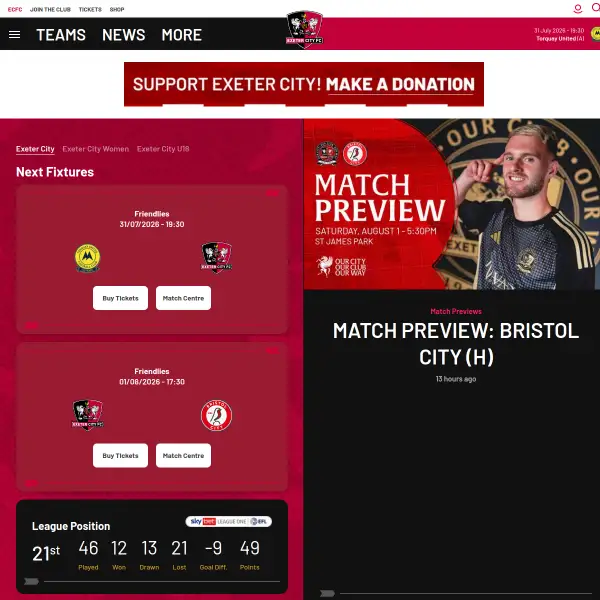 Exeter City