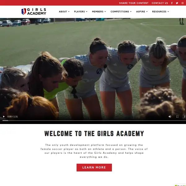Girls Academy League