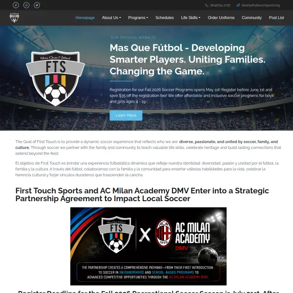 First Touch Soccer