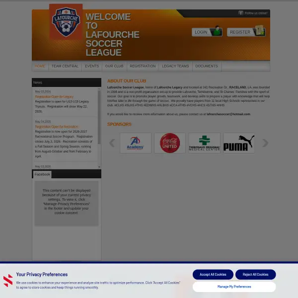 Lafourche Soccer League