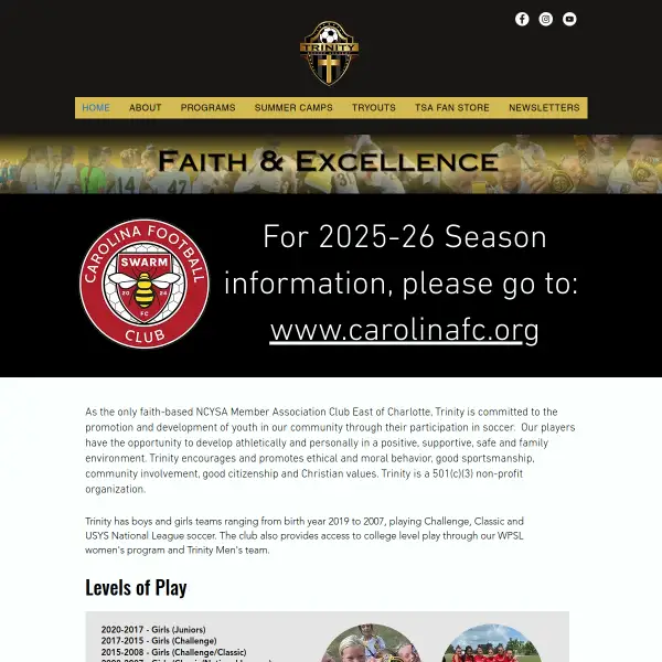 Trinity Soccer Academy