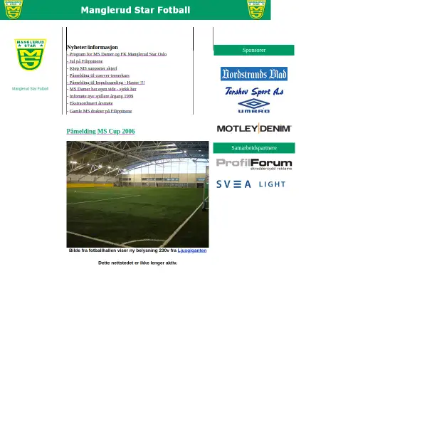 Manglerud Star Toppfotball
