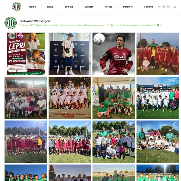 Pro Livorno 1919 Sorgenti