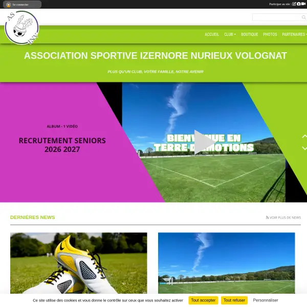 Association sportive d'Izernore - Nurieux-Volognat