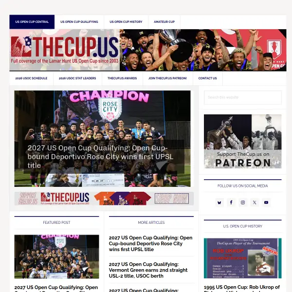 Complete U.S. Open Cup Coverage